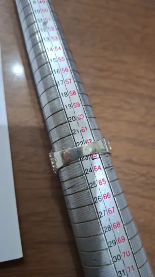 Anillo Hombre Sello Macizo Plata Ley 925