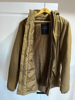 Cazadora hombre verde oliva