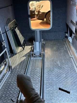 Cepo corredero + rail para moto