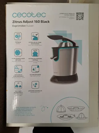 Exprimidor Cecotec Zitrus Adjust 160