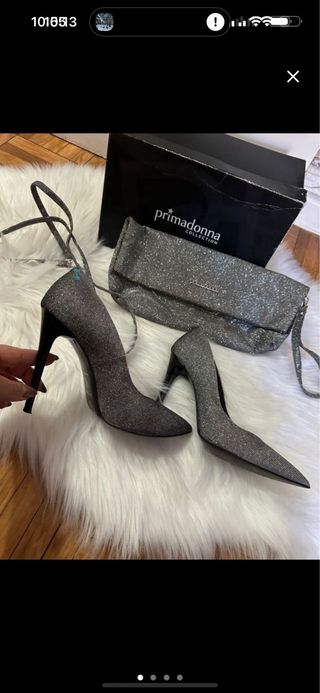 Zapatos y bolso Primadonna fiesta