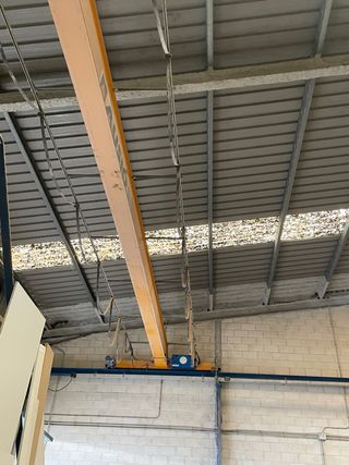 Grúa puente monorraíl 1,6t