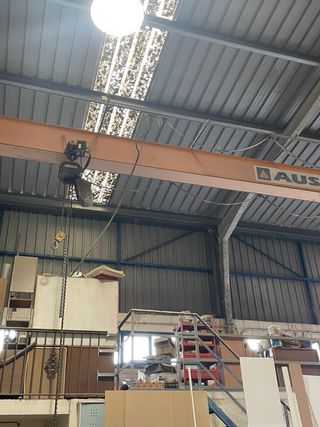 Grúa puente monorraíl 1,6t