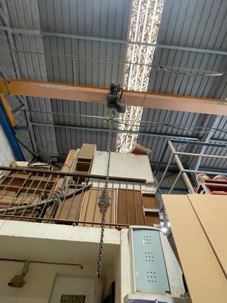 Grúa puente monorraíl 1,6t