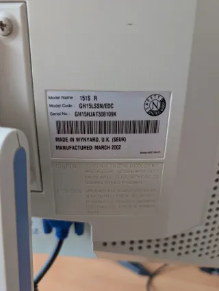 Samsung SyncMaster 151s Monitor Beige