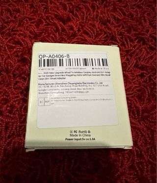 Adaptador Inalámbrico CarPlay Coche