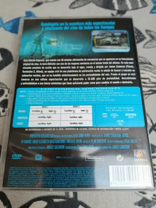 Abyss DVD (2 Discos) + Libreto