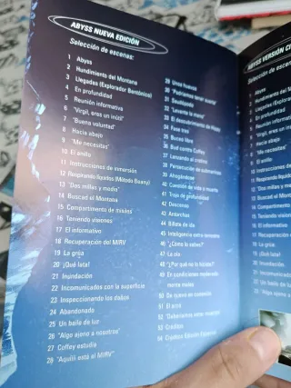 Abyss DVD (2 Discos) + Libreto