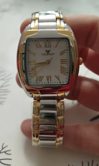 Reloj Viceroy Caballero Dorado y Plateado