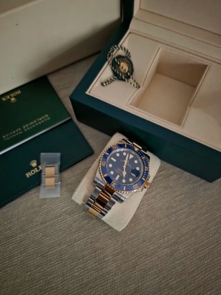 Rolex Submariner 116613LB Acero Oro