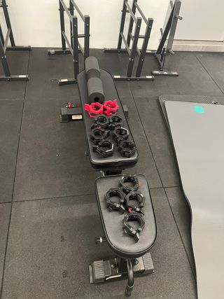 Banco de pesas ajustable