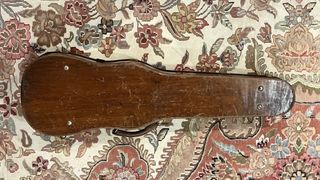 Estuche de violín antiguo madera