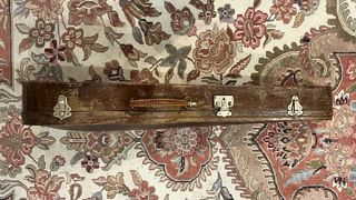 Estuche de violín antiguo madera