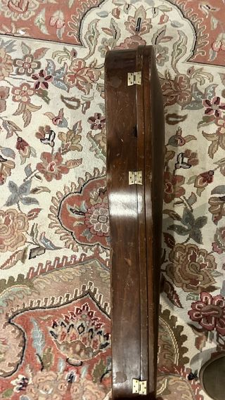 Estuche de violín antiguo madera