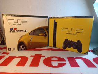Ps2 Slim Edición Gran Turismo 4 Pal Completa!!