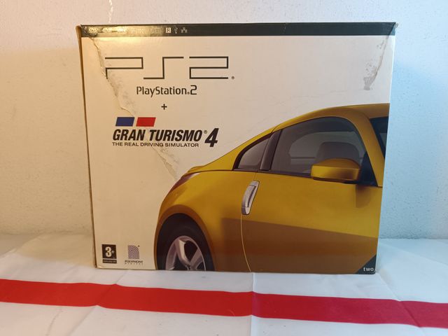 Ps2 Slim Edición Gran Turismo 4 Pal Completa!!