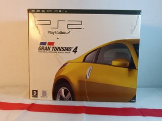 Ps2 Slim Edición Gran Turismo 4 Pal Completa!!