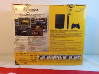 Ps2 Slim Edición Gran Turismo 4 Pal Completa!!
