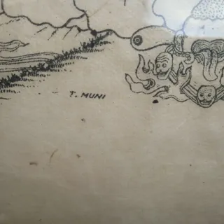 Dibujo original T. Muni