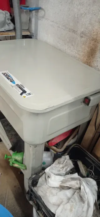 Bañera Limpiadora Piezas + Líquido