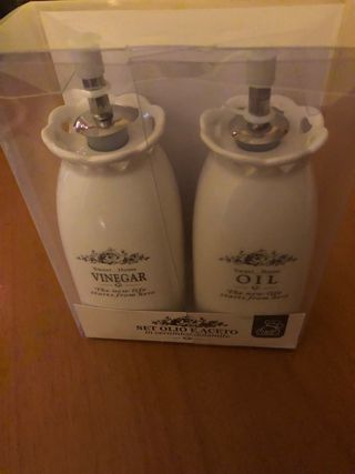 Set Olio e Aceto in ceramica