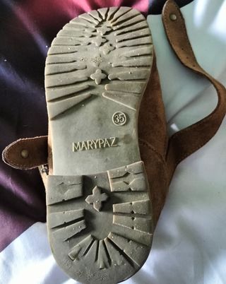 Botines Marypaz Marrones Talla 35