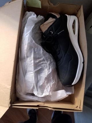 Scarpe Skechers nere e oro