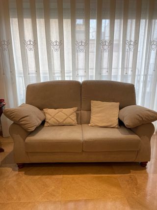 Sofá de 2 y 3 plazas en tela