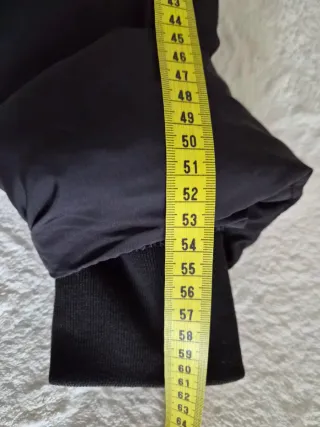 Abrigo largo acolchado Superdry negro