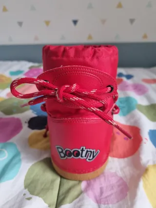 Botas de nieve rojas talla 22