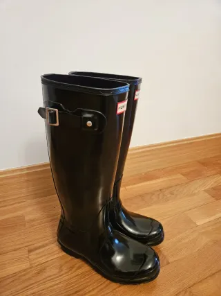 Botas Hunter Negras Talla 37