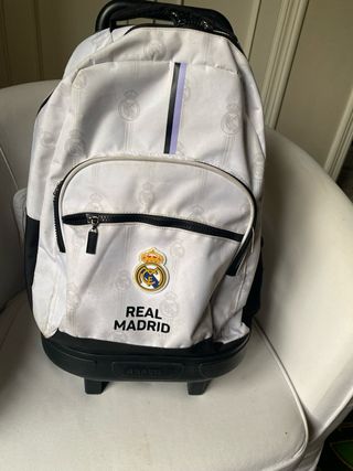 Mochila Real Madrid con ruedas oficial