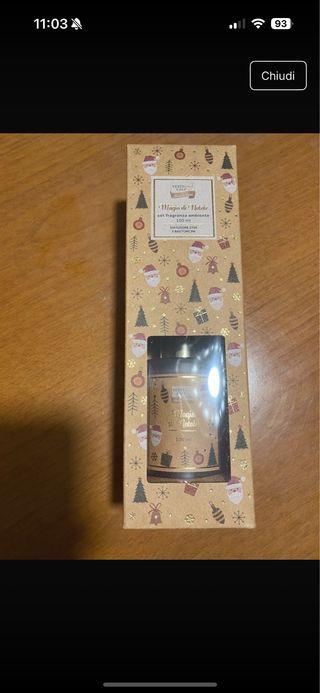 Profumatore Natale con bastoncini nuovo