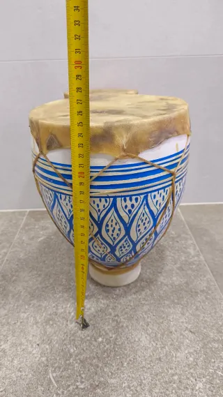 2 Tamburi Africani Decorativi