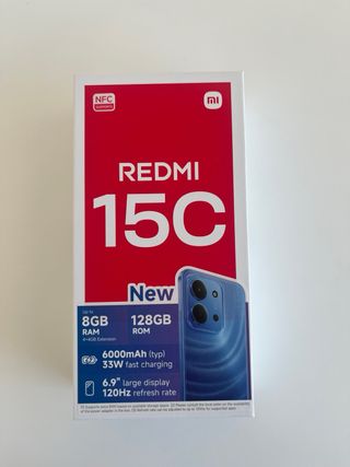 Xiaomi Redmi 15C 33W Carga Rápida