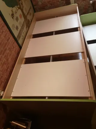 Cama nido con cajones