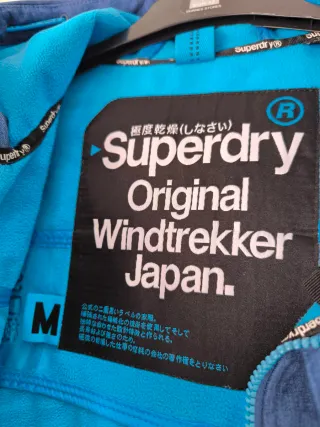 Chaqueta Superdry Windtrekker Azul