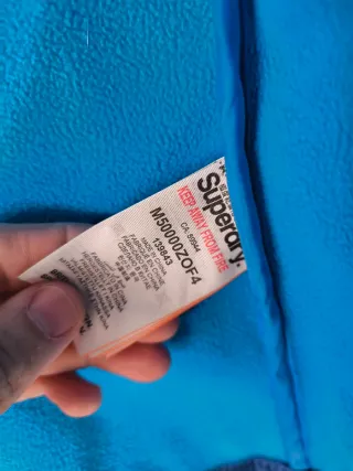 Chaqueta Superdry Windtrekker Azul