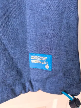 Chaqueta Superdry Windtrekker Azul