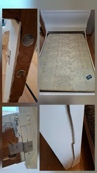 Dormitorio Matrimonio Madera rustico rural