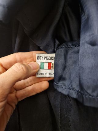 Giacca Gilli CROMO velluto blu donna