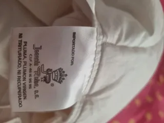 Edredón Plumas Joaquín Reina Blanco