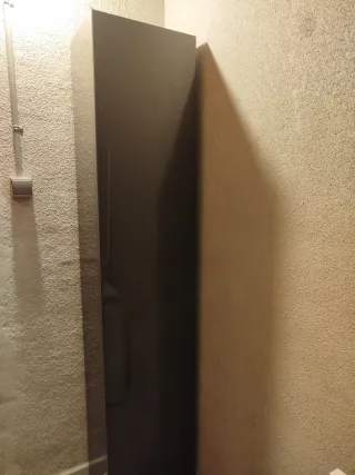 Mobile colonna bagno Ikea grigio