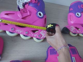 Patines en línea niña + protectores