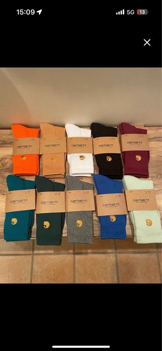 10 Pares de Meias Carhartt