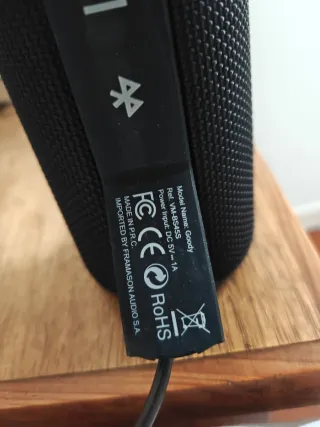 Altavoz Portátil VIETA Pro Goody Negro