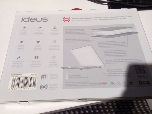 IDEUS Funda portátil Macbook Pro Retina 13,3"
