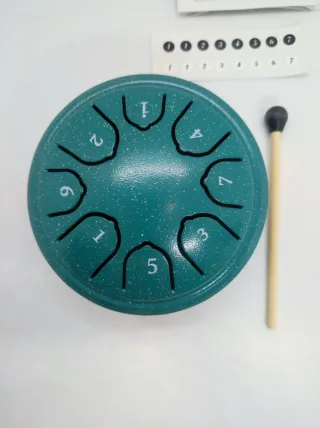 Tamburo 8 Toni Verde 11cm