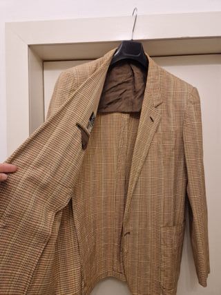 Giacca Nino Cerruti Cotone Beige/Marrone
