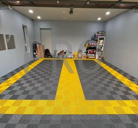 Suelos para garajes modulares